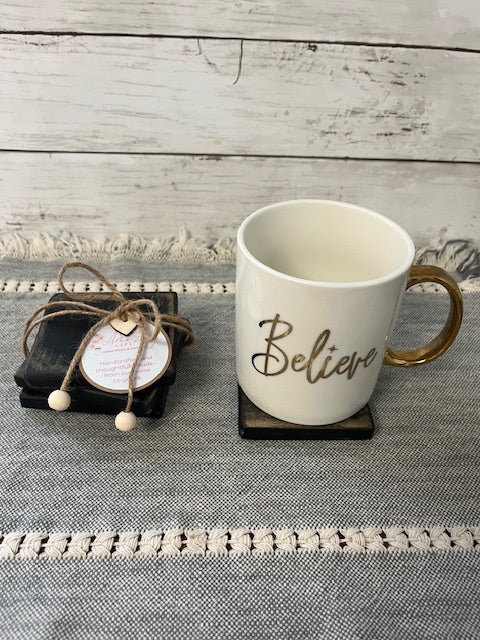 Rustic Coasters - Set of 4