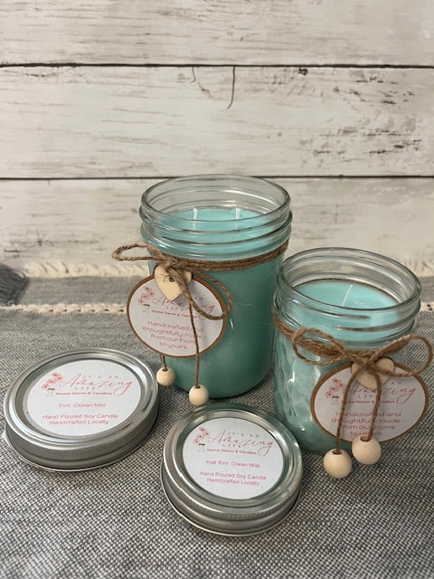Ocean Mist Soy Candle