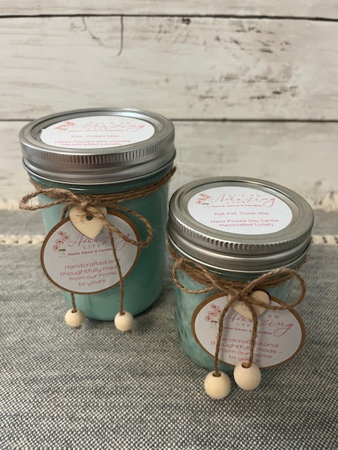 Ocean Mist Soy Candle